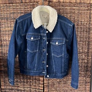 Madewell Sherpa-lined Denim Jacket (BNWT!)